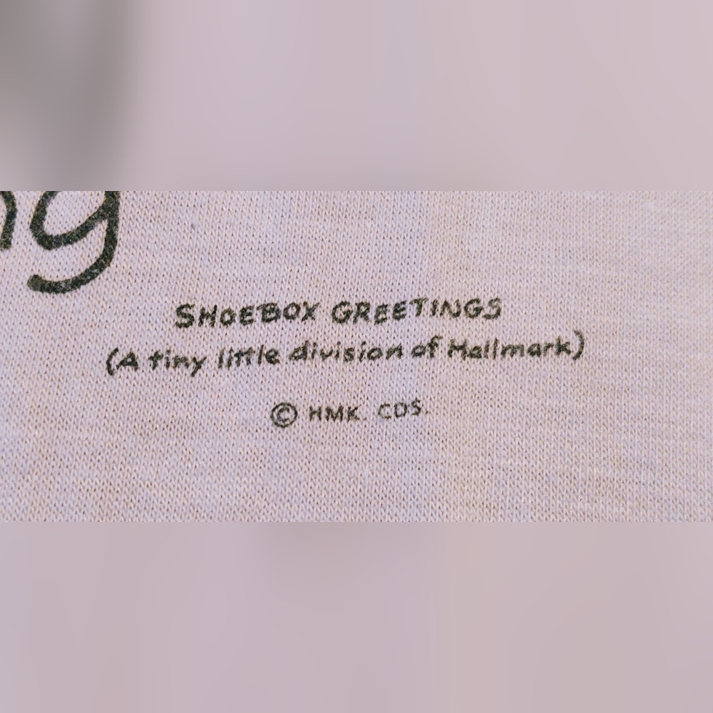 Vtg 80's Shoebox Greetings Law Of The Jungle Tee - Picture 4 of 7